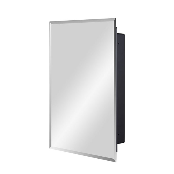 Wrought Studio Black Plastic Bathroom Medicine Mirror Wayfair